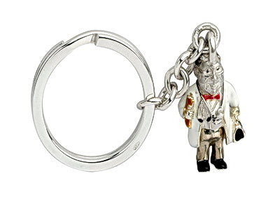 Silver Doctor Key ring