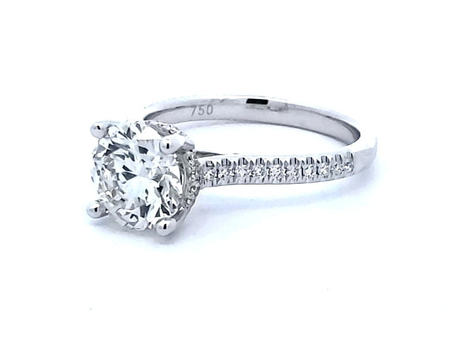 2.03ct Lab Grown Engagement Ring