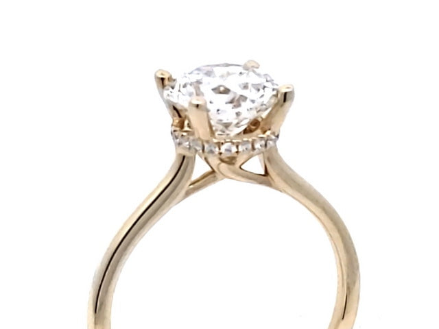 2.01 ct Lab Grown Engagement Ring