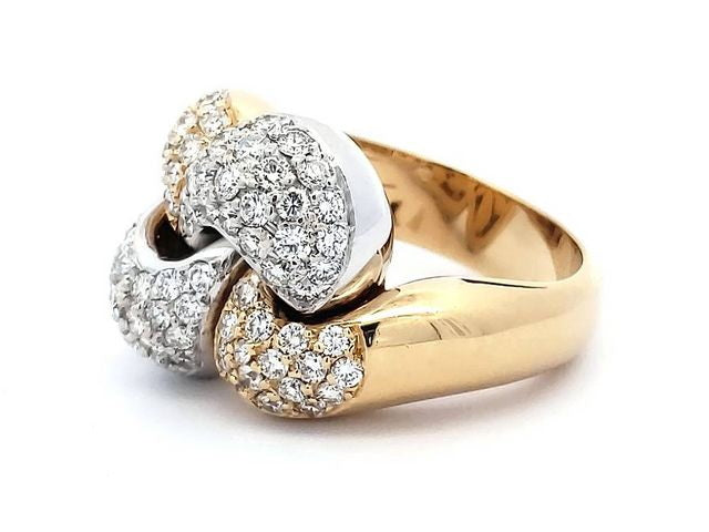 18kt Fancy Diamond Ring