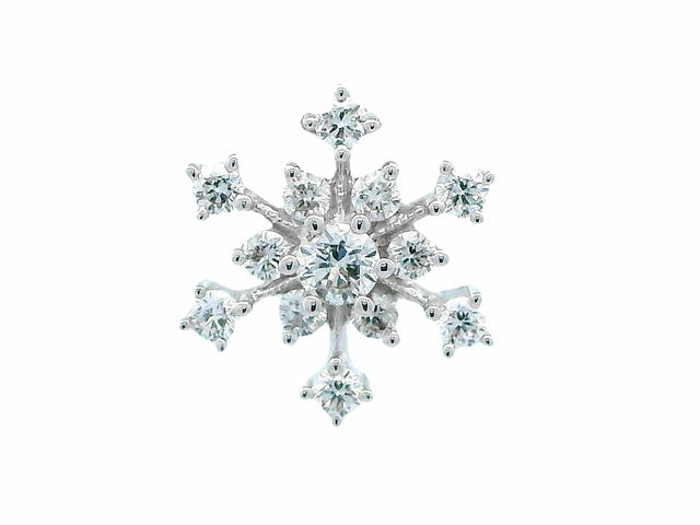 18KT Diamond Snowflake