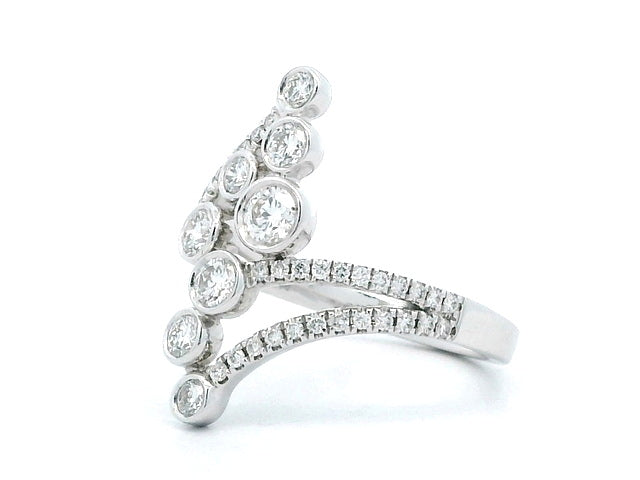 18KT Bezel Set Diamond Ring