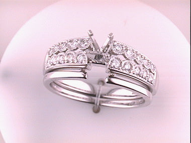 14kw .33ctw Semi Mount