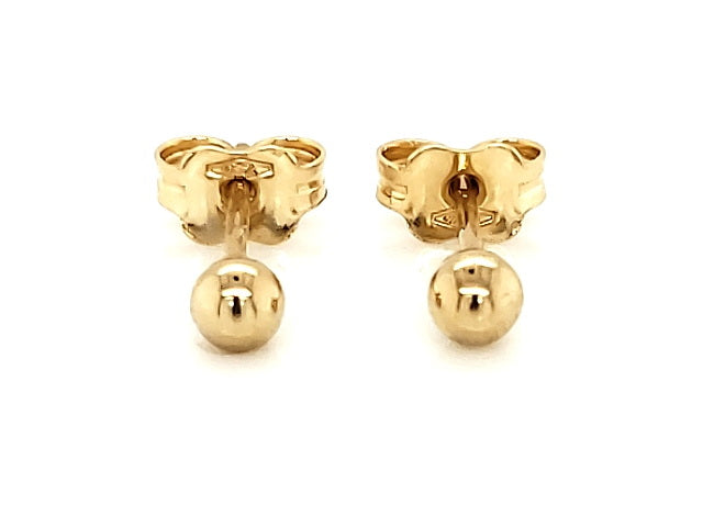 18KT Ball Stud Earrings