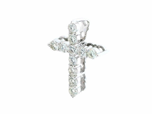 Diamond Set Cross