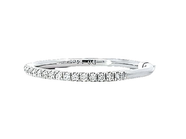 18KT Diamond Wedding Band