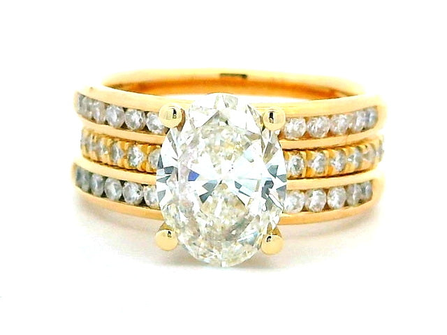 2.00 ct Oval Engagement Set