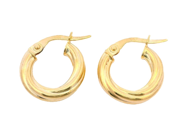 10KT Hoop Earrings