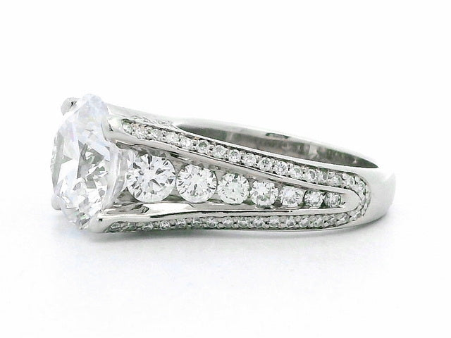 Vintage Platinum Enagement Mount