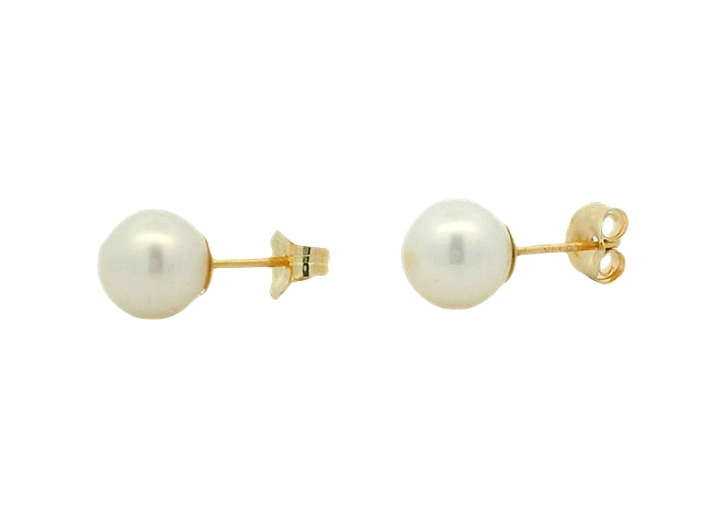 14KT Akoya Pearl Studs