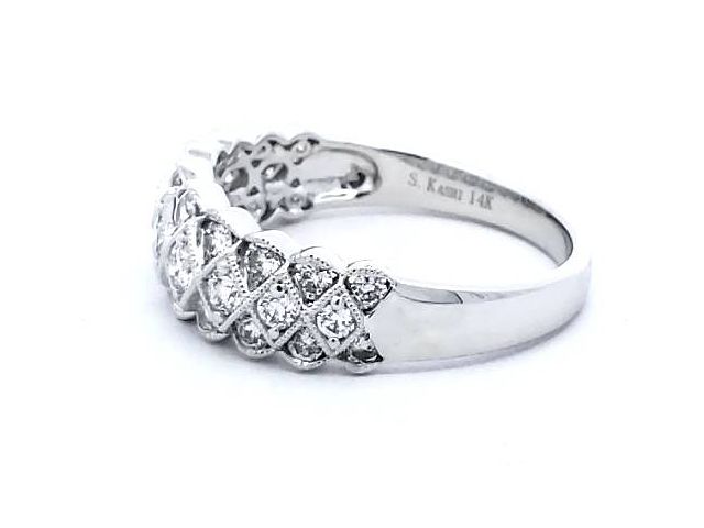 14KT Fancy Diamond Ring