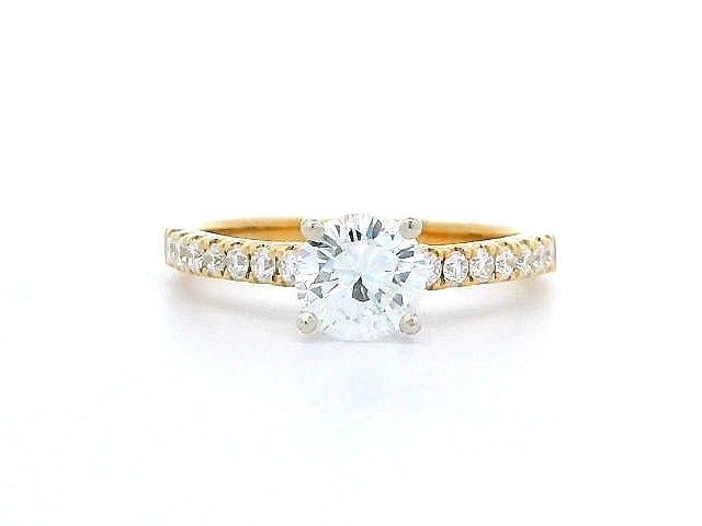 0.84 ct Natural Diamond Engagement Ring