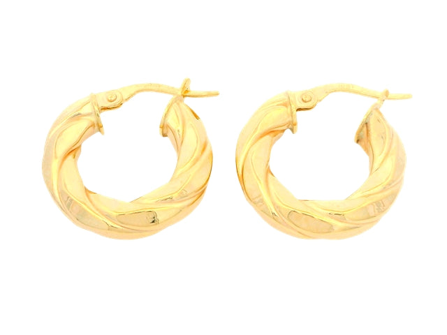 10KT Hoop Earrings