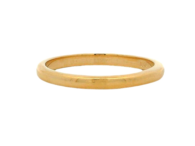 2.00 MM Domed Band
