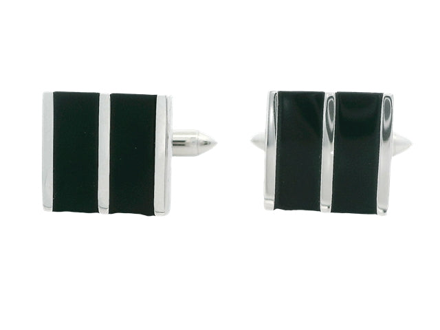 14kw Onyx Cufflinks