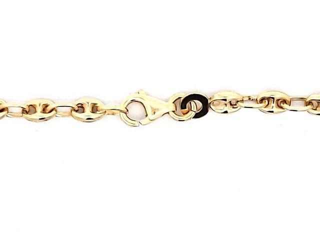 10KT Puffed Anchor Link Chain