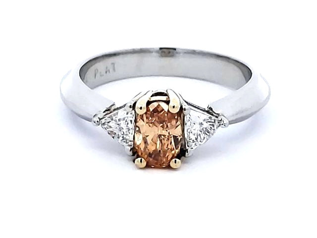 Fancy Yellow-orange Diamond Ring