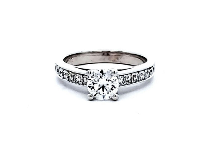 14kw 0.76ct Engagement Ring