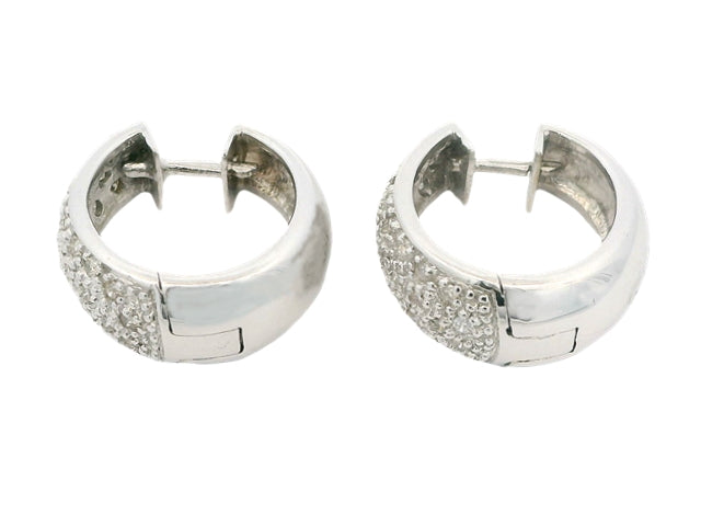 0.55 ctw Diamond Huggies