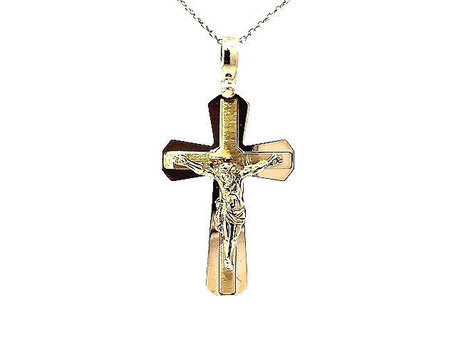10KT Yellow Gold Crucifix