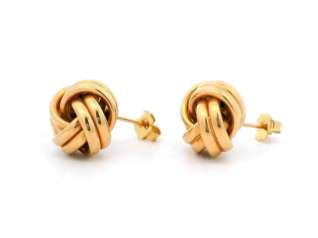 14KT Knot Earrings
