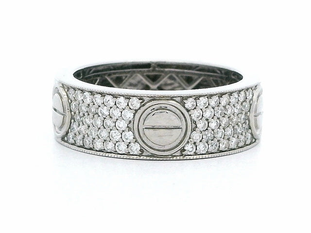 Ring with a Screw Head Detail