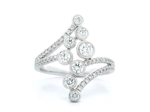 18KT Bezel Set Diamond Ring