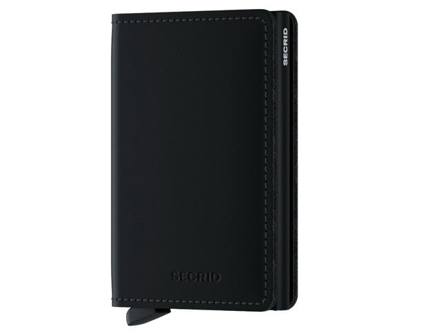Secrid Matte Black Slim Wallet