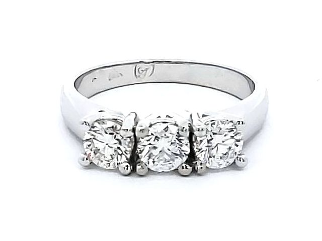0.90 ctw Trinity Ring