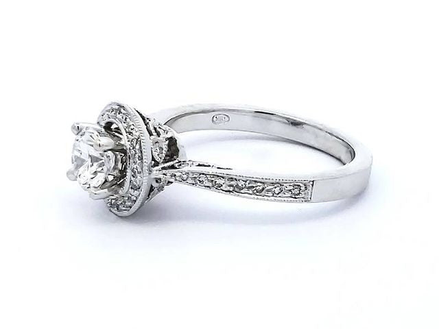 0.64 Ct Diamond Engagement Ring