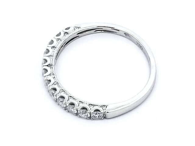 Halo Engagement Ring & Band