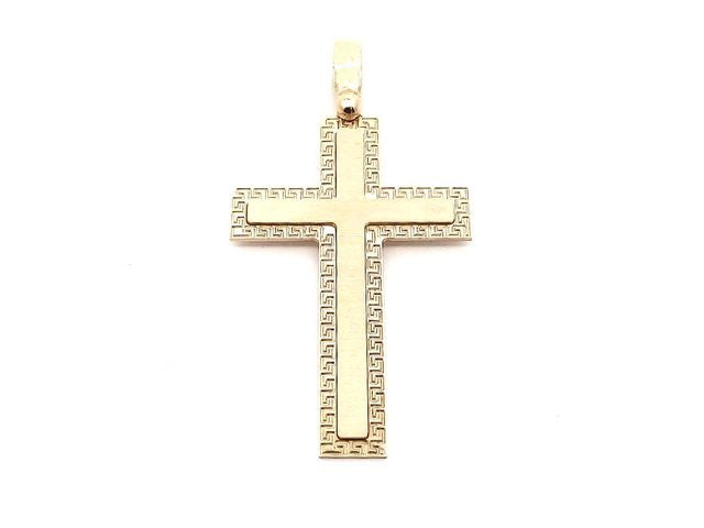 10KT Yellow Gold Cross