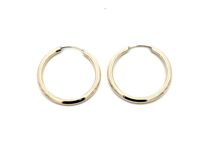 10KT Sleeper Hoops