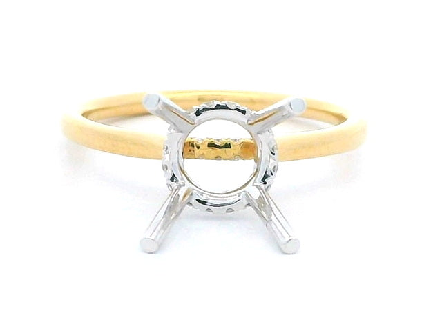 18KT Semi Mount Engagement Ring