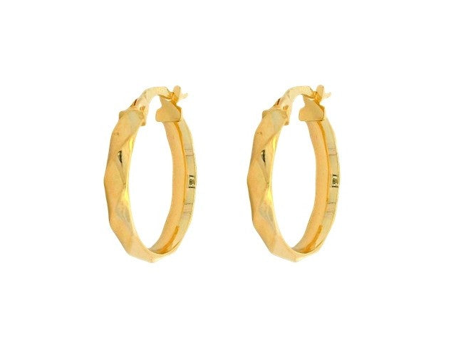 10KT Hoop Earrings