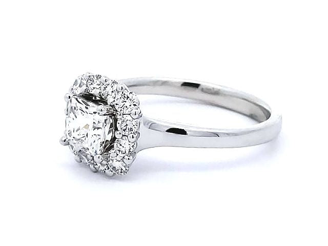 1.27 ctw Halo Engagement Ring