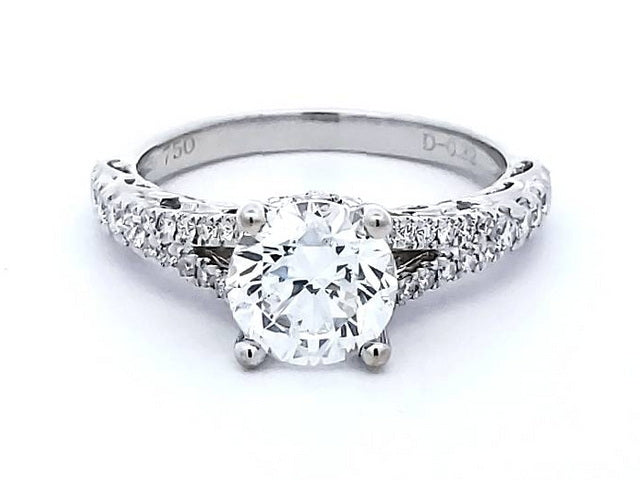 Diamond Engagement Ring with a 1.52 ct Lab Grown