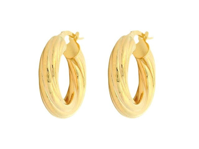 10KT Hoop Earrings
