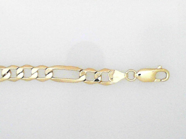 10KT Figaro link Necklace.