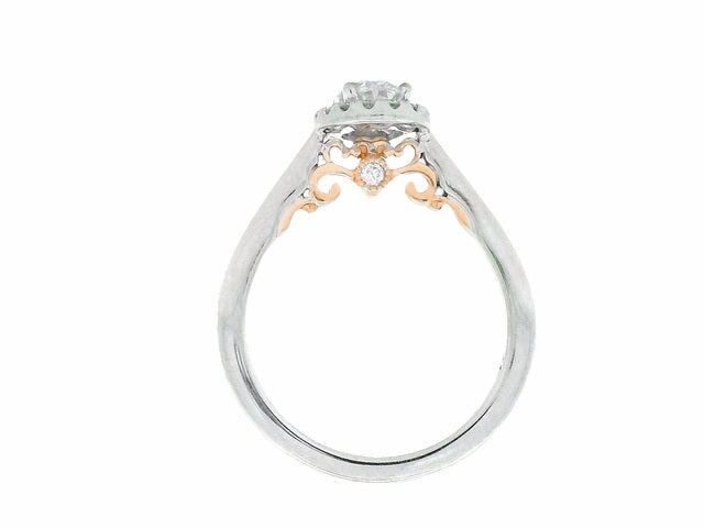 0.70 ct Oval Diamond Enagement Ring
