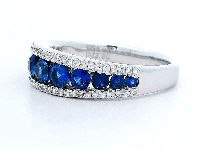 Sapphire & Diamond Ring