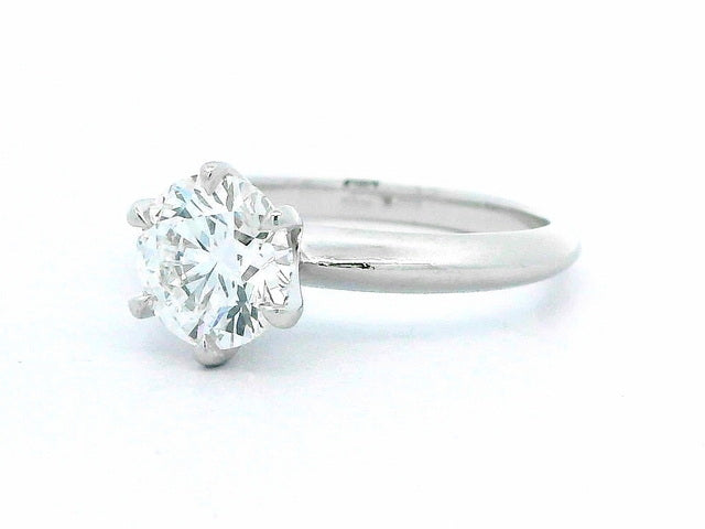 1.53ct Platinum Engagement Ring