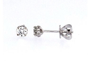 18KT Diamond Gallery Earrings
