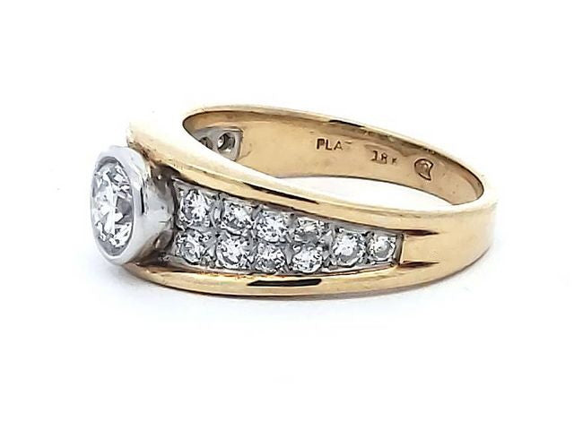 0.98 ctw Diamond Engagement Ring