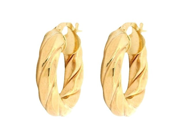10KT Hoop Earrings