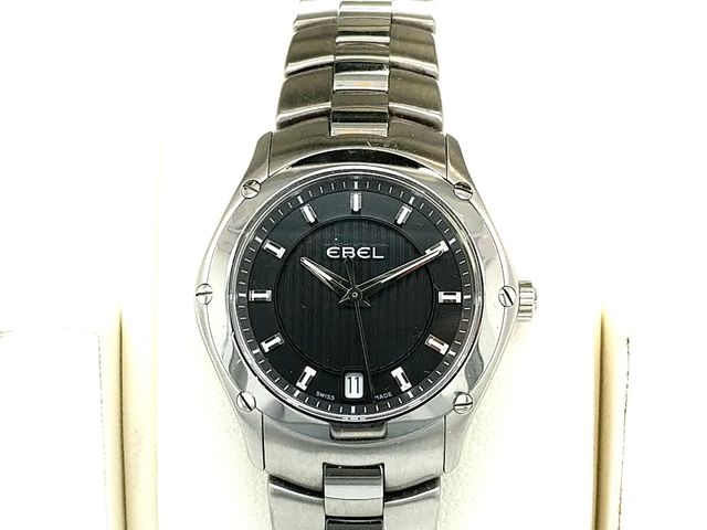 Lds Blk Dial Classic Sport