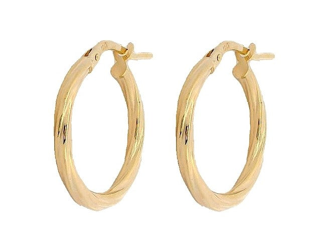 10KT Hoops Earrings