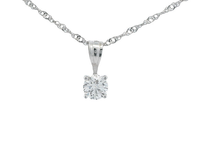 0.42 ct Diamond Pendant