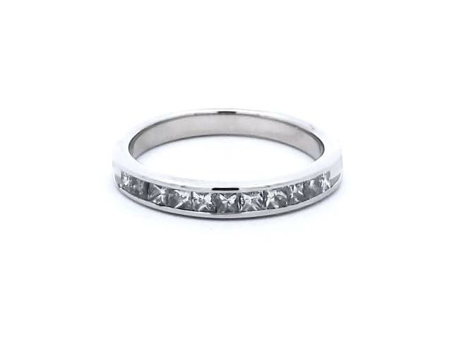 0.50 ct Princess Cut Diamond Set Band