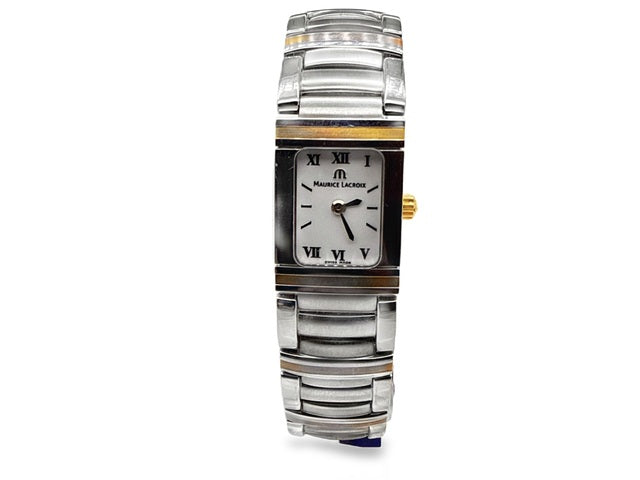 Maurice Lacroix Miros 32823 Ladies’ Stainless Steel & 18kt Gold Watch